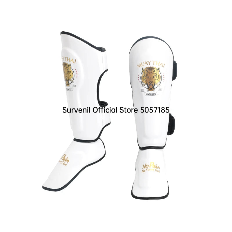 Shin Guards Kickboxing Muay Thai Leg Instep Protection Pads Men