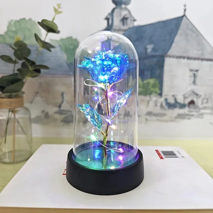 Rose Light Beautiful Realistic Looking Night Light Rose
