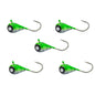 Tungsten Ice Jigs Glow Tungsten Ice Fishing Lure Jigs