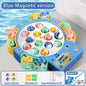 Magnetic Rotating Fishing Game Plate - Fishing Toy with Music