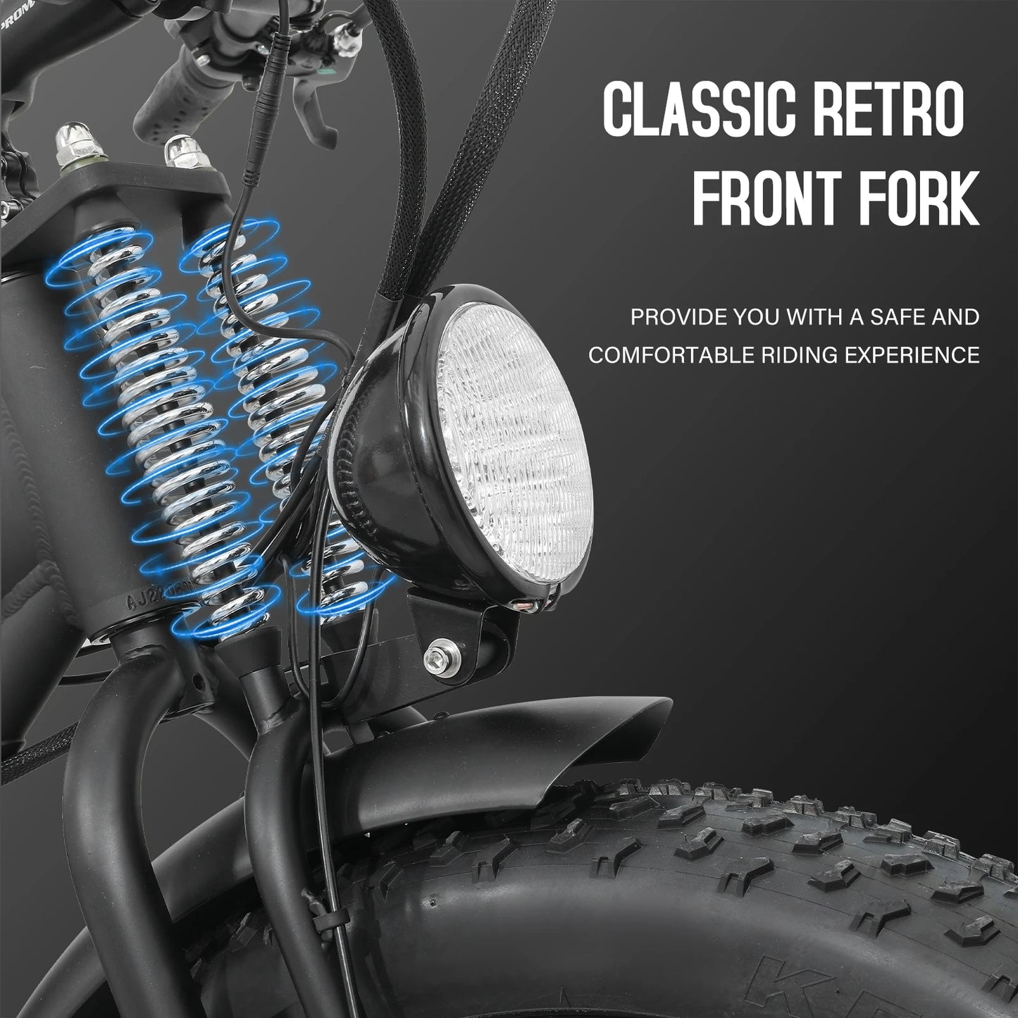 Electric Mountain Bike 48V 37MPH All-Terrain Fat Tire E-Bike,