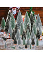 3/15/30pcs Mini Christmas Trees,