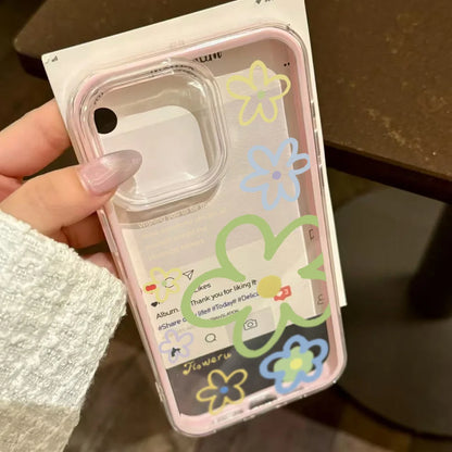 2 in 1 Candy Color Phone Case For iPhone 11 16 17 Pro