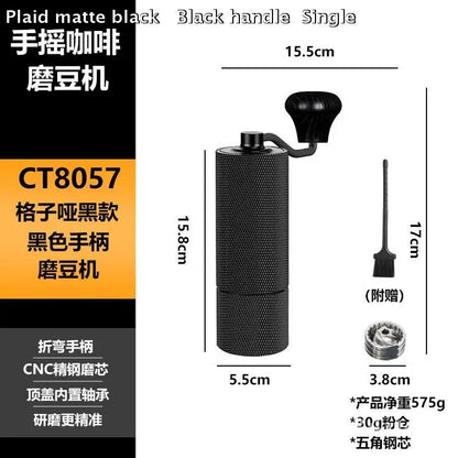 Stainless Steel Hand Coffee Grinder Manual Portable Bean Grinder