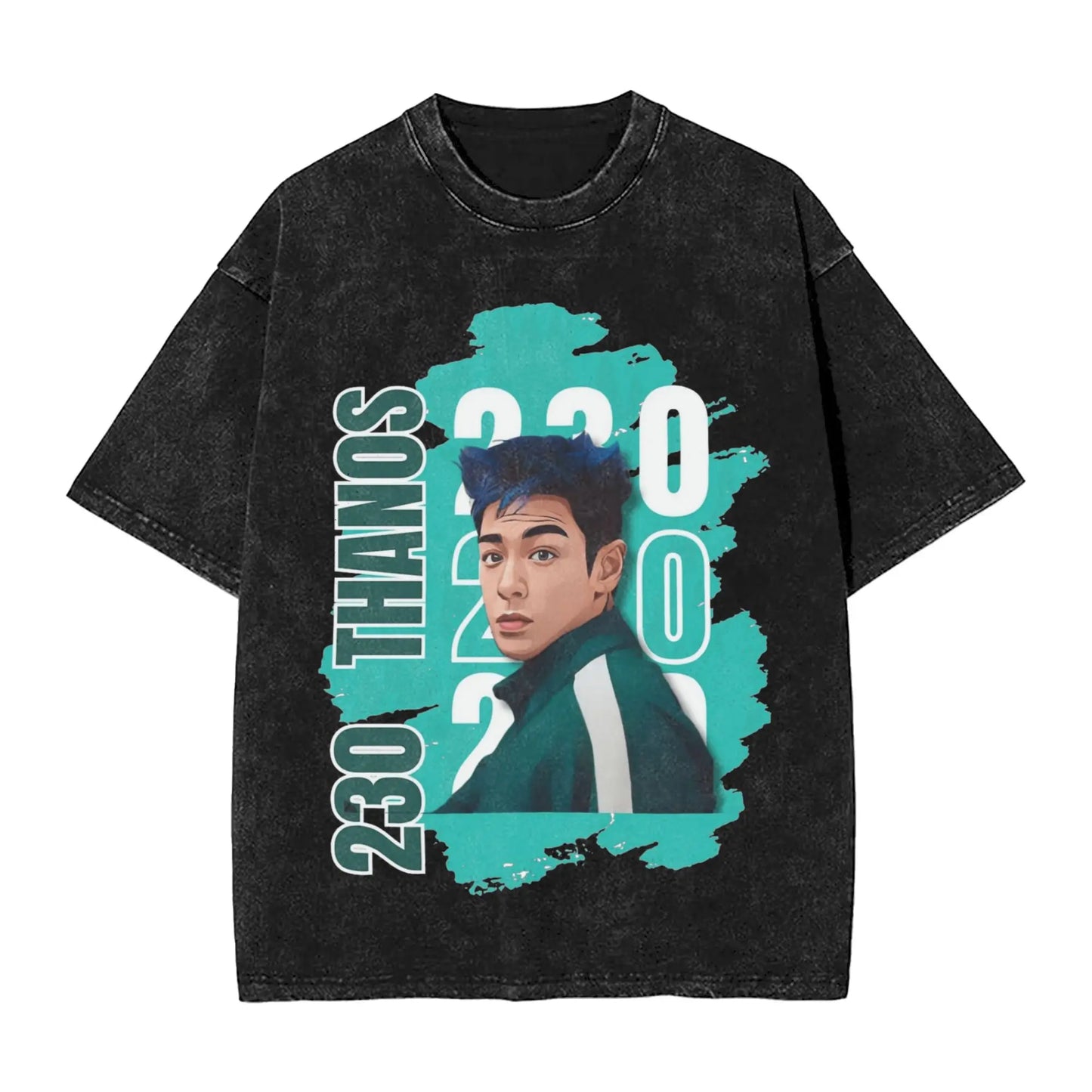 Harajuku Washed T Shirt Choi Seung Hyun T.O.P