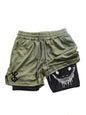 Berserk- Men's 2-in-1 sports shorts, running