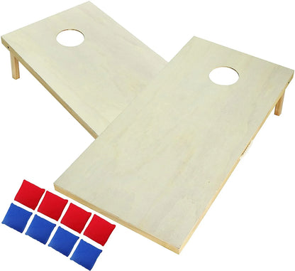 Solid Wood Premium Cornhole Game Board