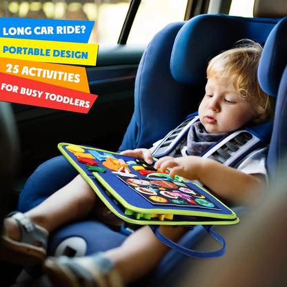 Busy Board Montessori Toys for Toddlers Sensory Toy Preschool