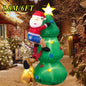 Christmas Decorations Model Built-in LED Lights Inflatable Toys Ornament