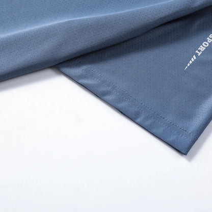 CHRLCK Men's Running Quick Drying T-shirts Breathable