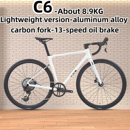 C6 Aluminum Alloy Road Bicycle Oil Brake Carbon Fiber Front Fork