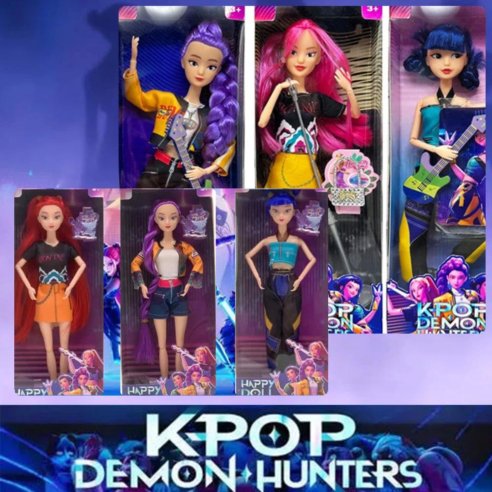 2025 New anime KPop Devil Hunter Doll Vinyl toy