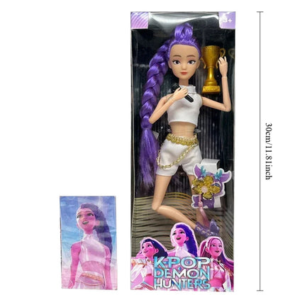 HOT Doll Toys Kpop Demon Hunters Action Figure Toy Rumi Mira Zoey