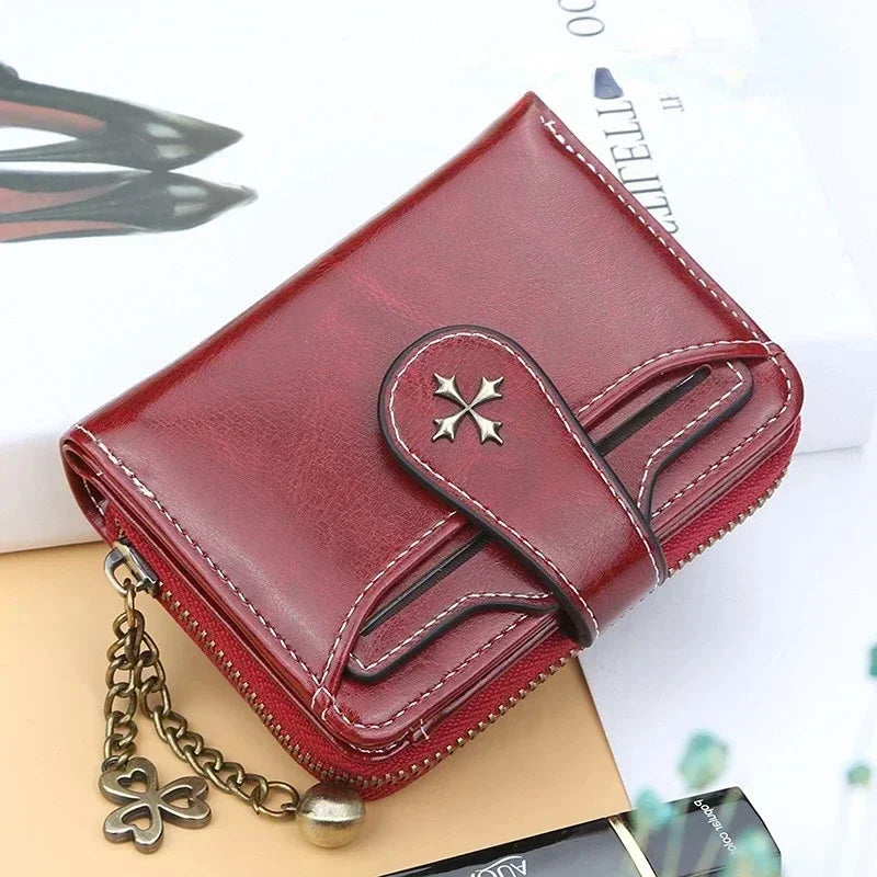 Women Wallets and Purses PU Leather Money Bag Female
