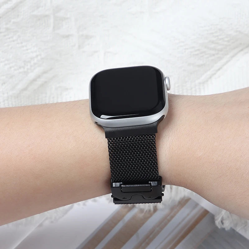 Milanese Loop Strap For Apple Watch Band Ultra 3 2 49mm