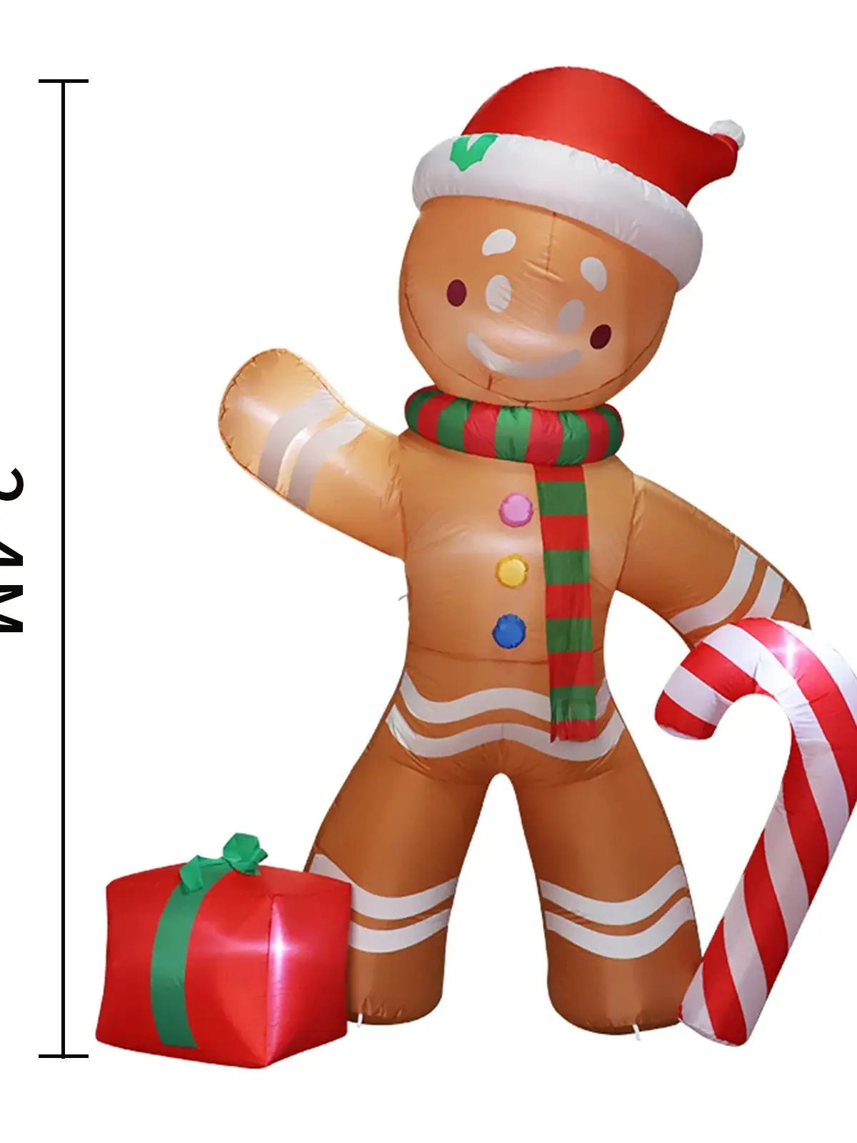 1pc Christmas Decoration Inflatable Toy Gift Snowman 