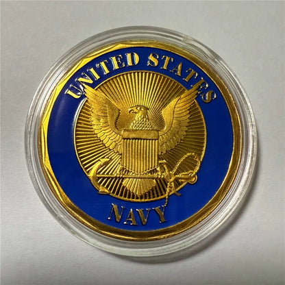 Navy Put ON The Whole Armor of GOD Challenge Coin