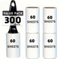 Extra-Sticky Lint Roller for Pet Hair Removal 60 Sheets/Roll