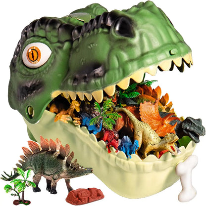 46 Pcs Dinosaur Toy, Dinosaur Figurines Includes Dino Aufbewahrungsbox,