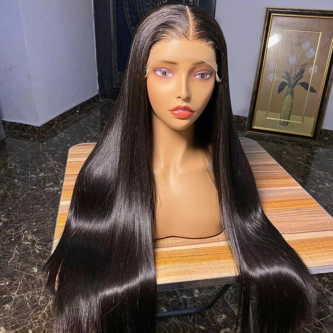 Bone Straight Human Hair Wig 13x6 HD
