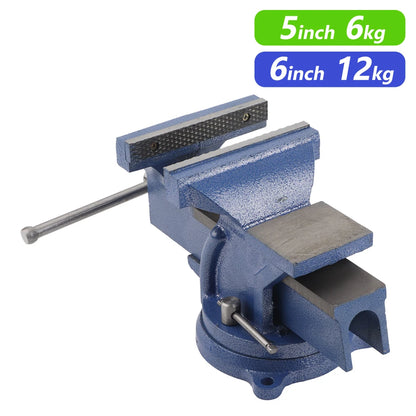 Heavy Duty Bench Vise Household Vise Bench 5 Inch 6KG or 6 inch 12KG Bench Vice Metalworking Vice Engineer Clamp