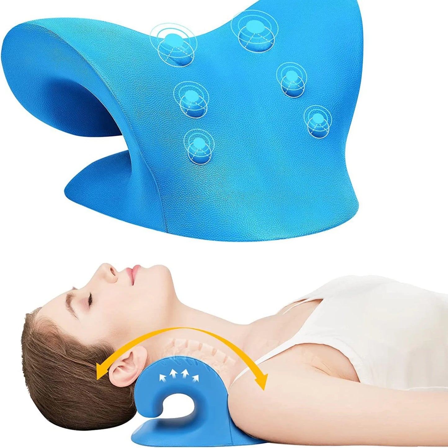 Neck Shoulder Stretcher Relaxer Cervical Chiropractic Traction