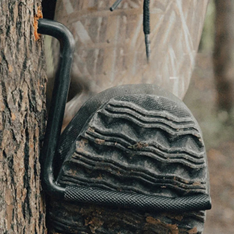 Screw in Tree Climbing Steps 4 Inch Non-Slip Rolling