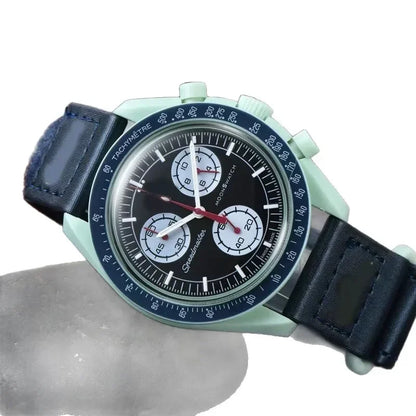 2025 Newest High Quality Wantch Men's and Women's Moon Mercury Quartz