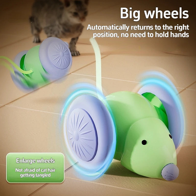Pet Toys Interactive Cat Toy Electric Mouse Car Automatic Teaser