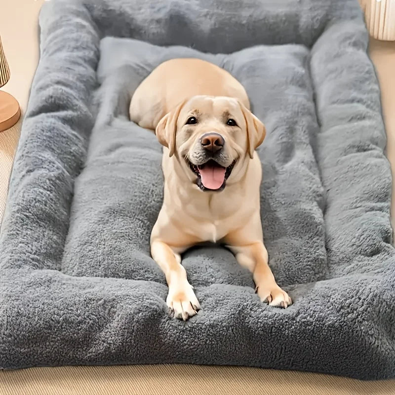 Oversized Plush Dog Cat Bed Sofa Crate Pad