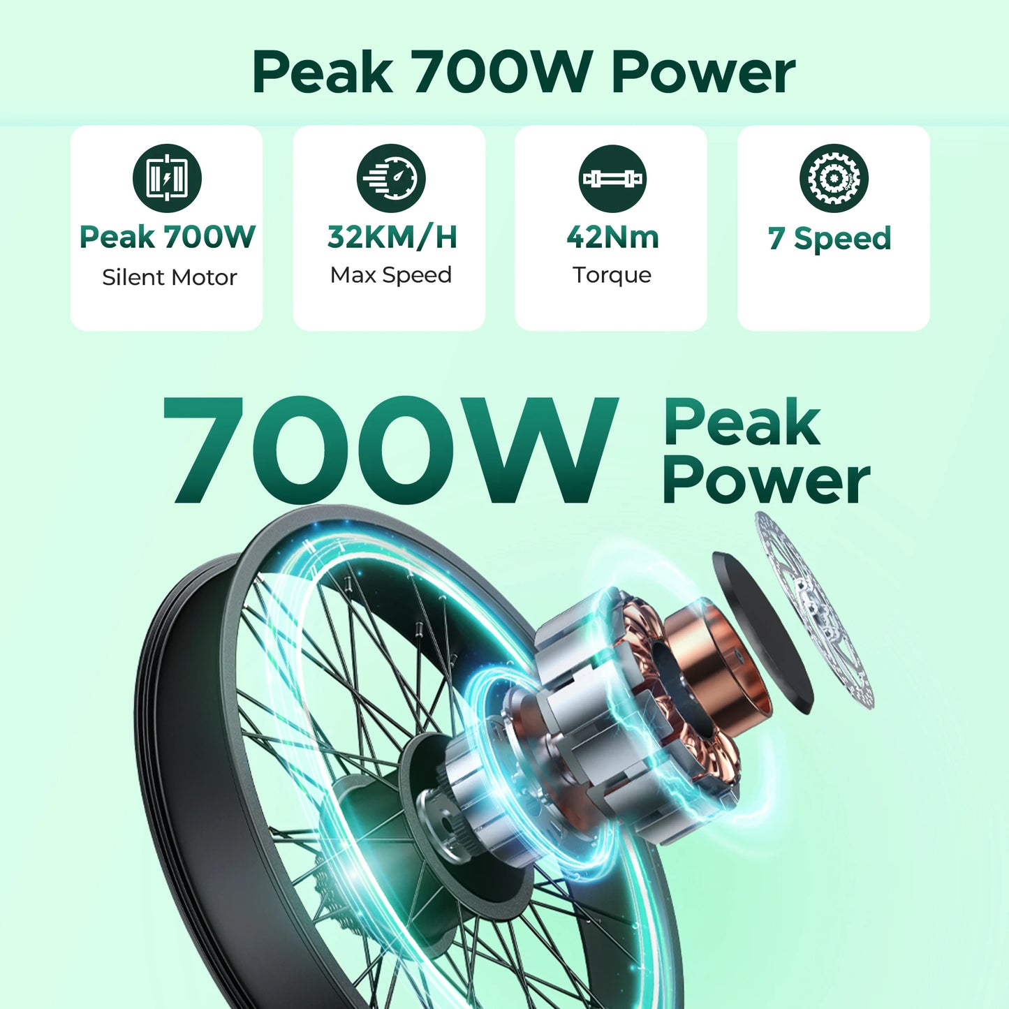 ENGWE HillMiles MileCity 1 26'' Commuter Electric Bicycle