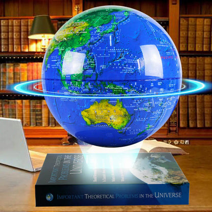Creative Floating Magnetic Levitation Book Shape World