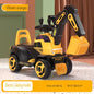 Children Excavator Digging Can Sit To Ride Roller Coasters