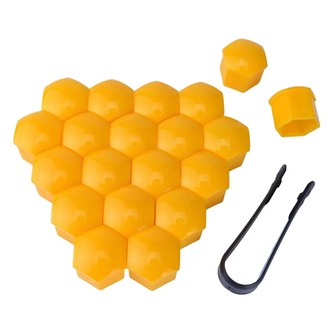 20Pcs Car Wheel Nut Caps Anti-Rust Auto Hub Screw Protection