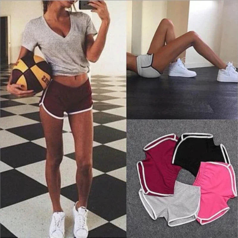 Sports Shorts Women Casual Fitness Shorts Cycling Running
