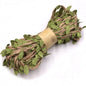 Hemp Rope With Fake Green Leaves Length 10 Meters