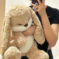 Large Size Angry Rabbit Plush Toy Cute Animal Plushie