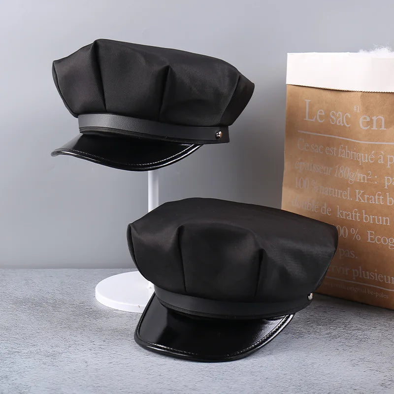 New Navy Military Hats Beret Octagonal Flat Top Sailor