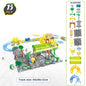 Electric train tracks Toys Splicing Track Trains Transparent
