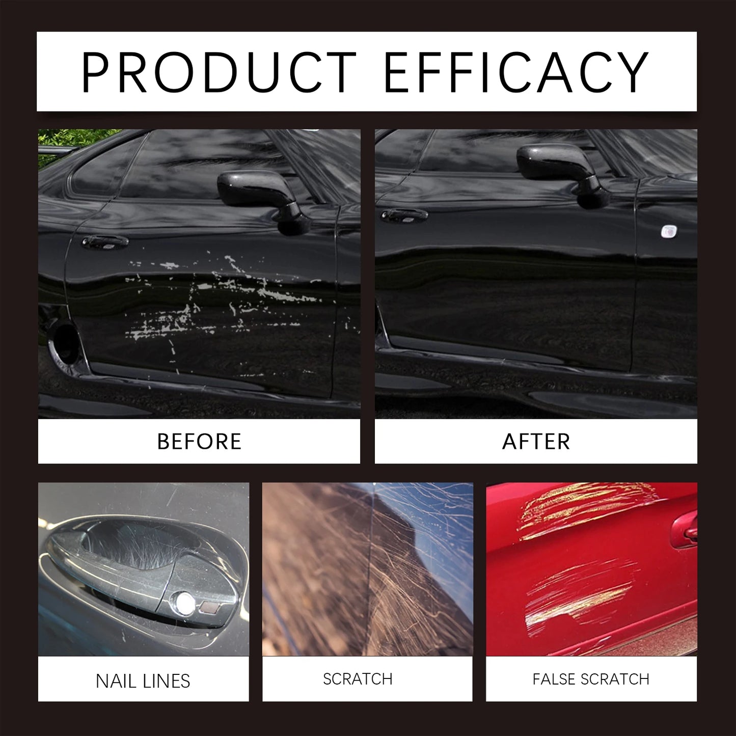 Car Scratches Nano Cloth Car Nano Sparkle Cloth Easily Repair Paint