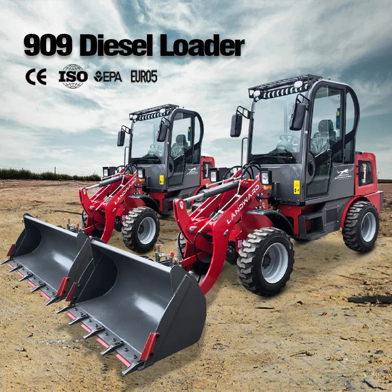 Customize Europe Four-wheel drive diesel loader machine