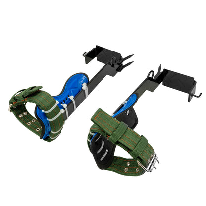 1 Set Portable Tree Climbing Spike Set with Safety Belt