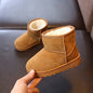 Fashion Children Casual Shoes Girls Boys Cotton Snow Boots
