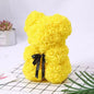 25cm Artificial Teddy Rose Flower Bear with Box Romantic