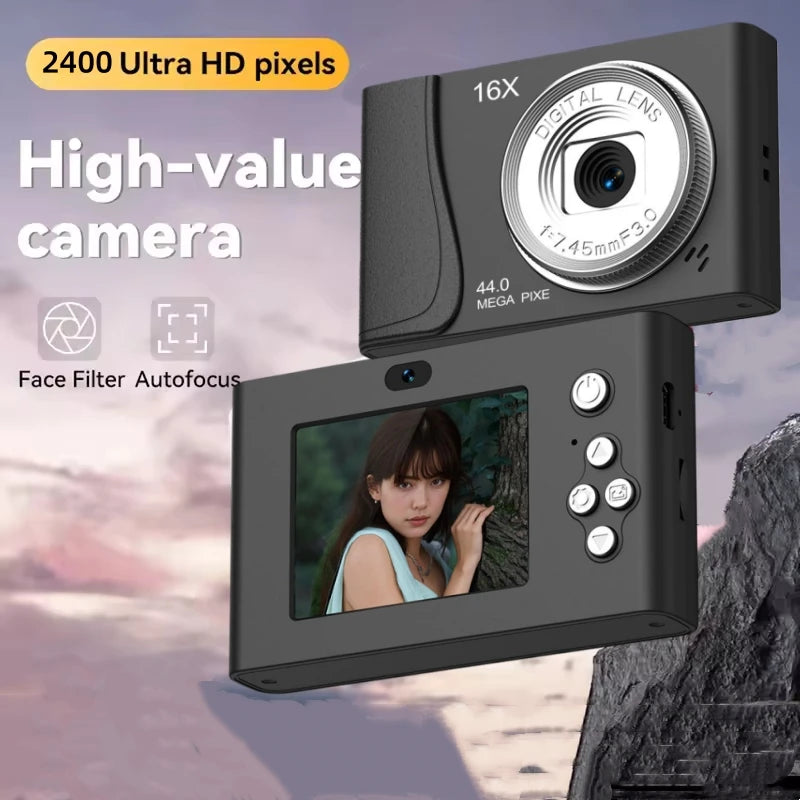 4K Digital Camera 24 Million Pixels Children Camcorder