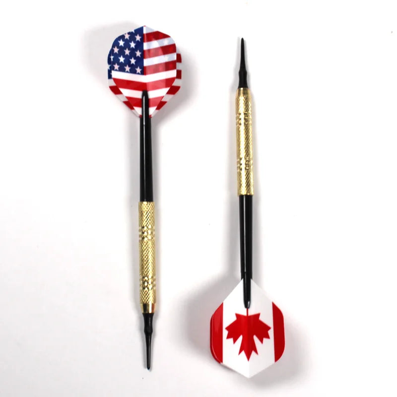 12 Pcs/Set Darts Professional 14g Safety Soft Tipped Darts