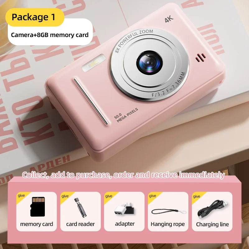 Xiaomi 4k Digital Camera Retro CCD Portable Camera