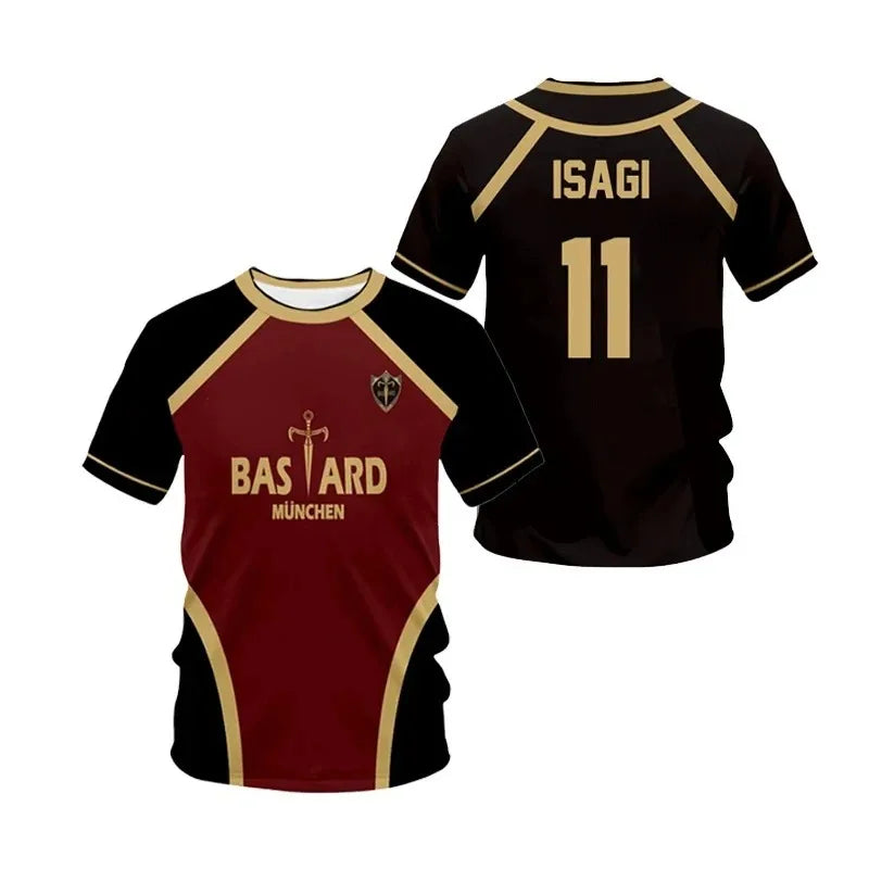 Jersey Futsal Pattern Vl Replika Blue Lock Anime Bastard