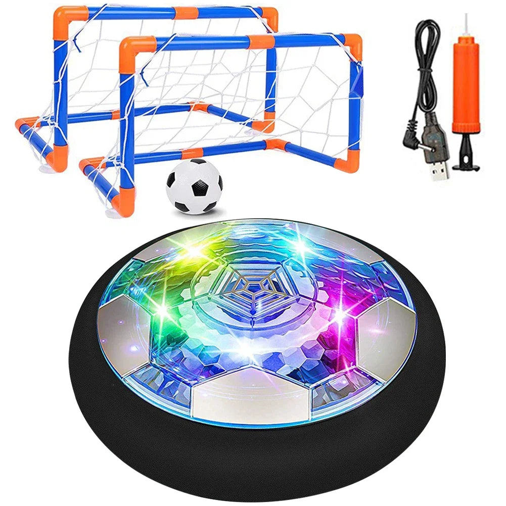 Air Power Hover Ball with LED Light and Foam Bumper