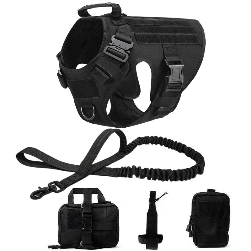 Tactical Military Vest Pet German Shepherd Golden Retriever
